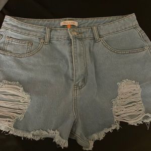 Jean shorts